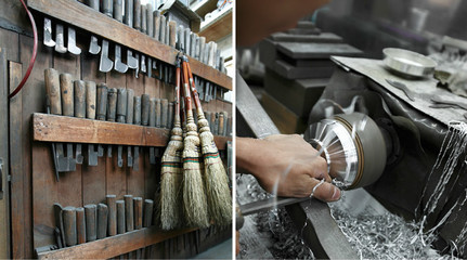 揭秘大阪锡器的制作过程