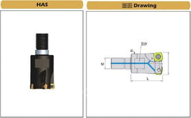 正河源大进给切削刀具 高效加工的利器与核心参数解析